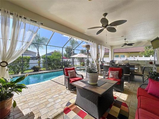 Dining room, Glass Ceilings, Interior, Pool, Sun Room