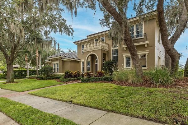 Backyard, Exterior, Facade, Mediterranean