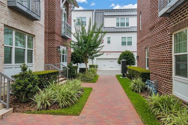 Attached, Exterior, Facade, Brick Facade, Rowhouse