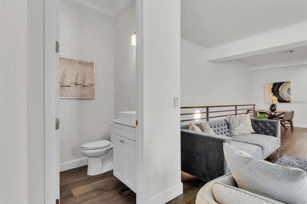 Bathroom, Interior, Living room, Wood Texture Flooring