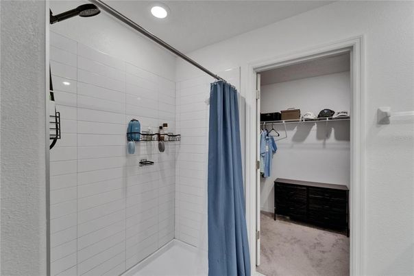 Bathroom, Interior, Recessed Lighting, Walk-in Closets