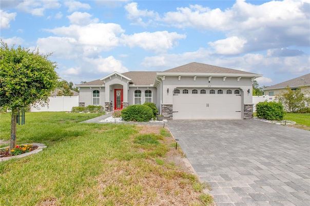 Attached, Backyard, Exterior, Facade, Ranch