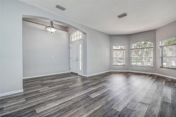 Empty room, Interior, Wood Texture Flooring