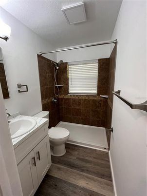 Bathroom, Interior, Wood Texture Flooring