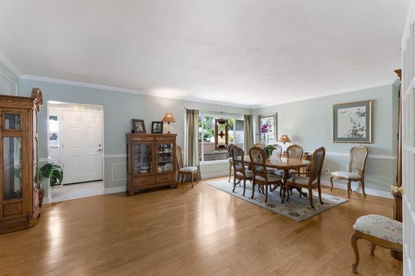 Dining room, Interior, Wood Texture Flooring