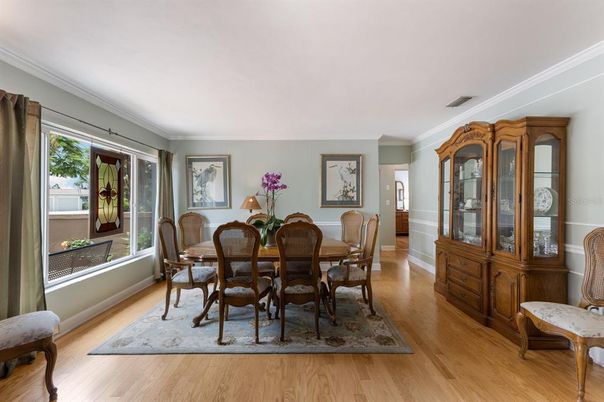 Dining room, Interior, Wood Texture Flooring