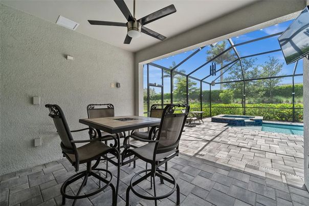 Dining room, Glass Ceilings, Interior, Pool, Sun Room