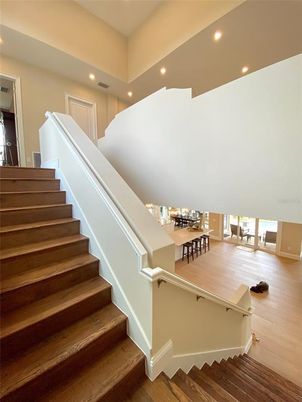 Interior, Recessed Lighting, Wood Texture Flooring