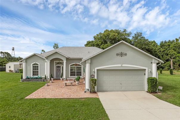 Attached, Backyard, Exterior, Facade, Ranch