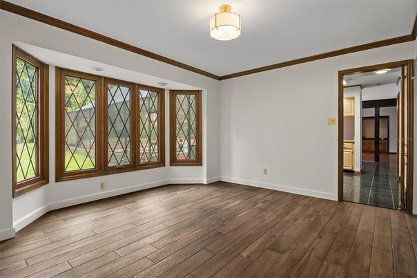 Empty room, Interior, Wood Texture Flooring