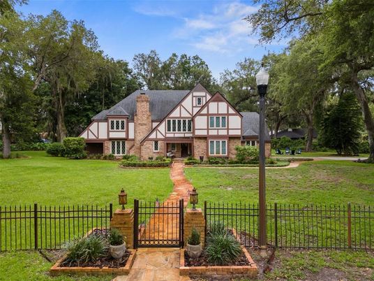 Backyard, Exterior, Facade, Brick Facade, Tudor Revival