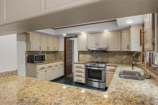 Interior, Kitchen, Recessed Lighting, Stainless Steel Appliances