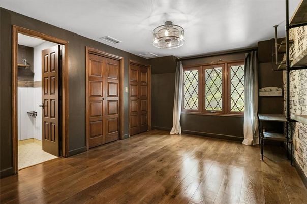 Empty room, Interior, Wood Texture Flooring