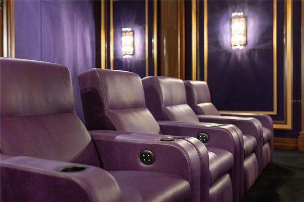 Home Theatre Room, Interior, Theatre Room