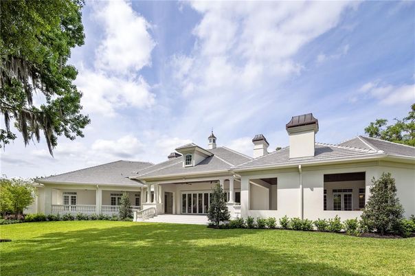 Backyard, Exterior, Facade, Ranch