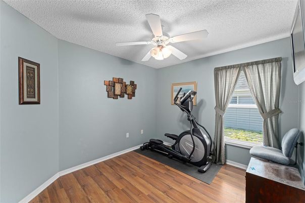 Fitness Equipment, Interior, Wood Texture Flooring