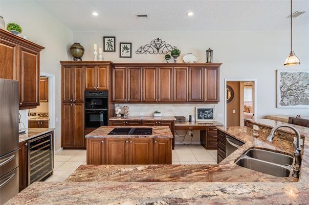 Interior, Kitchen, Pendant Lights, Recessed Lighting