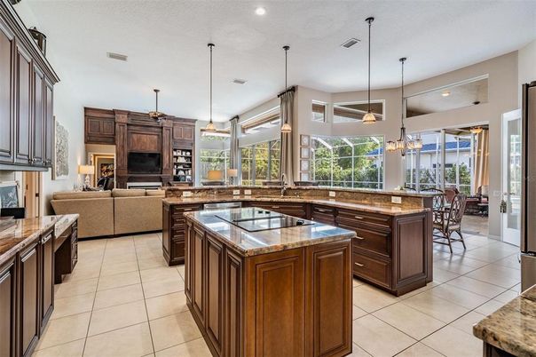 Dining room, Interior, Kitchen, Living room, Pendant Lights, Recessed Lighting