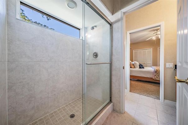 Bathroom, Bedroom, Glass Shower, Interior