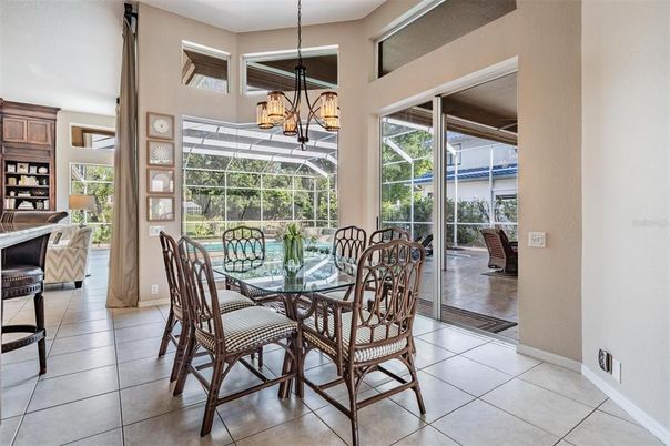 Chandelier, Dining room, Interior, Pendant Lights, Sun Room