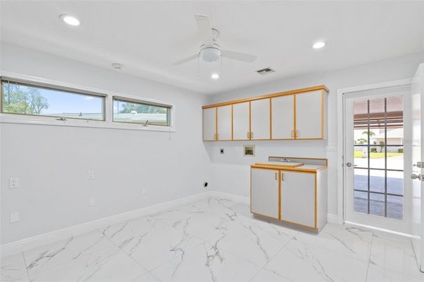 Interior, Marble, Recessed Lighting