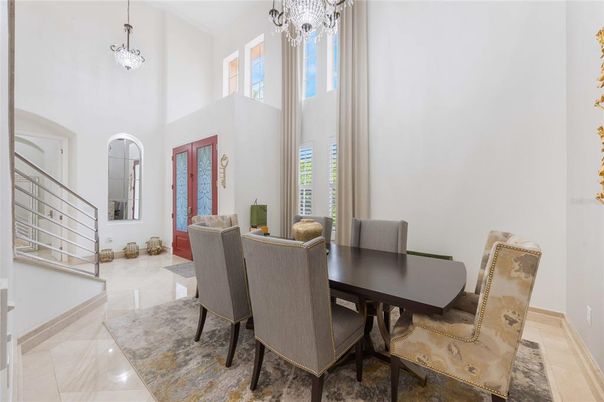 Chandelier, Dining room, Interior, Pendant Lights