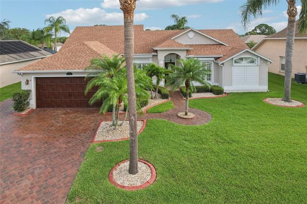 Attached, Backyard, Exterior, Facade, Mediterranean