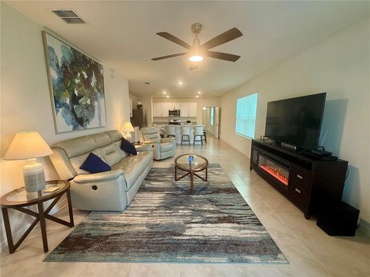Interior, Kitchen, Living room, Recessed Lighting, Stainless Steel Appliances