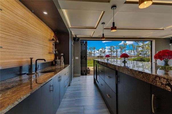 Interior, Kitchen, Pendant Lights, Recessed Lighting