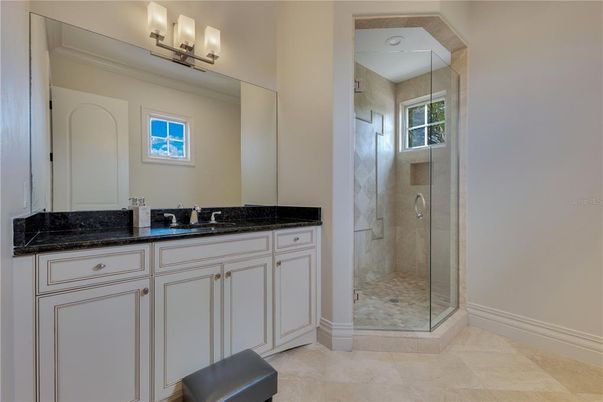 Bathroom, Glass Shower, Interior