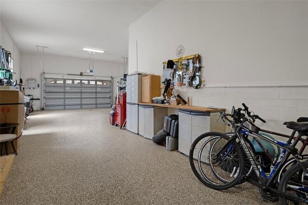 Garage, Interior, Recessed Lighting