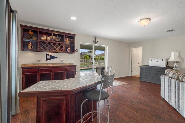 Interior, Recessed Lighting, Wood Texture Flooring