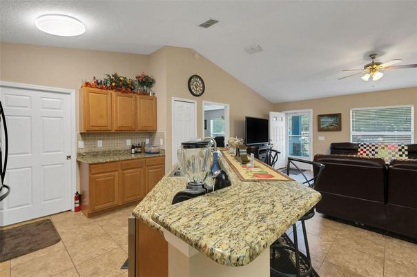 Interior, Kitchen, Living room