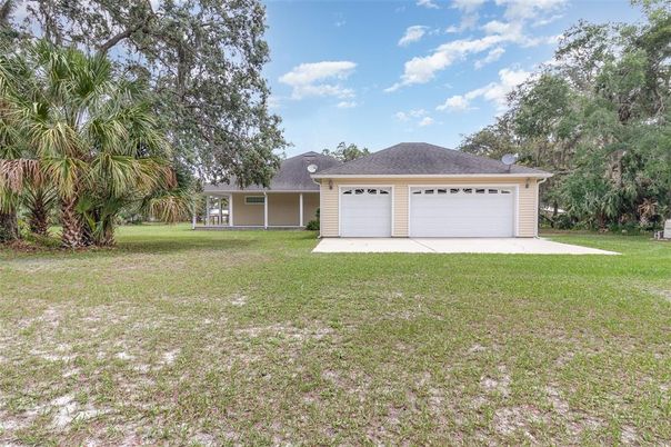 Backyard, Detached Garage, Exterior