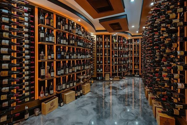Interior, Recessed Lighting, Wine Storage