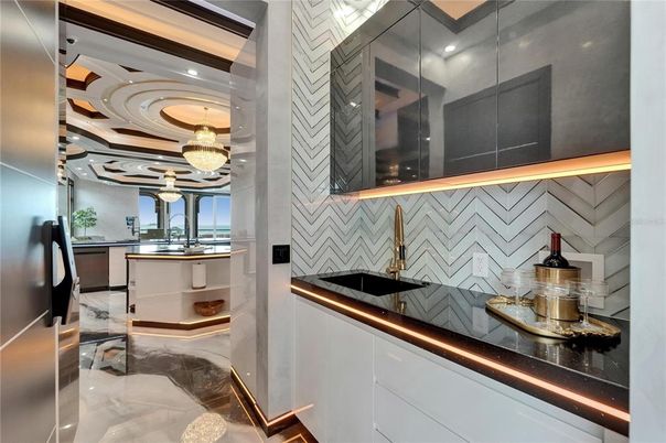 Chandelier, Interior, Recessed Lighting