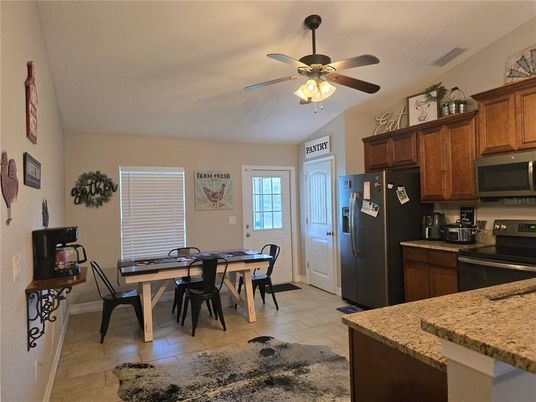 Dining room, Interior, Kitchen