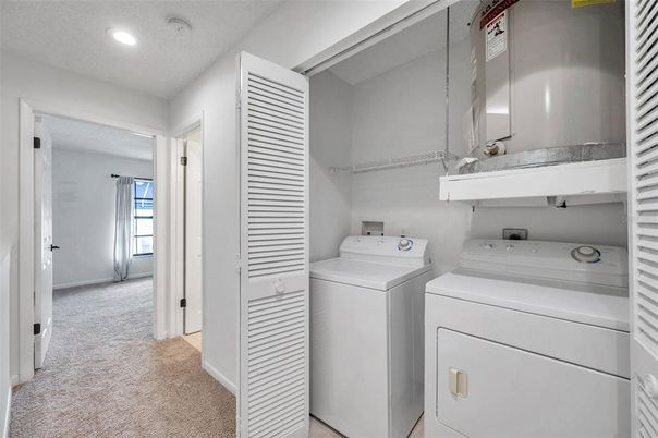Interior, Recessed Lighting, Utility Closets, Washer