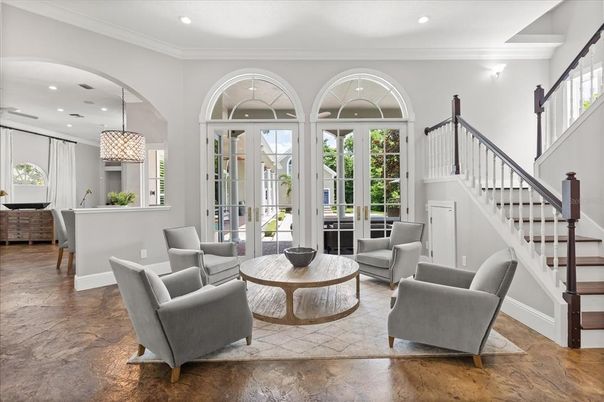 Interior, Living room, Pendant Lights, Recessed Lighting