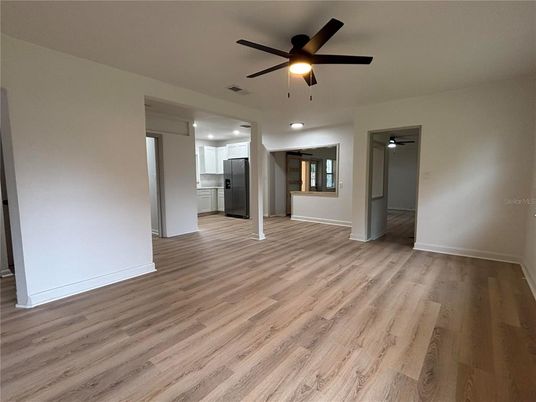Empty room, Interior, Kitchen, Wood Texture Flooring