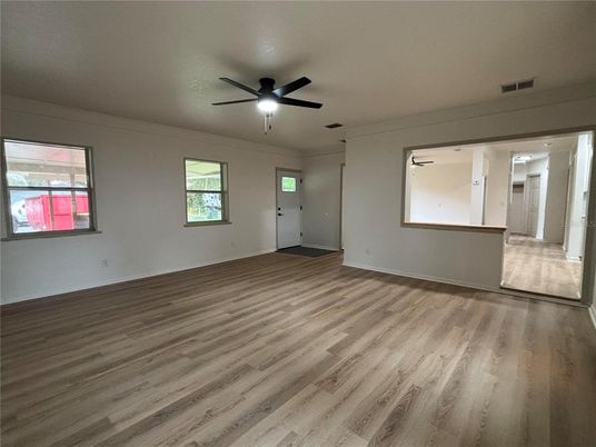 Empty room, Interior, Wood Texture Flooring