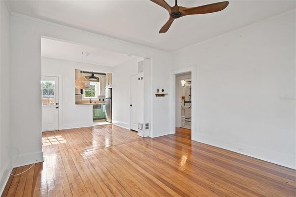 Empty room, Interior, Wood Texture Flooring