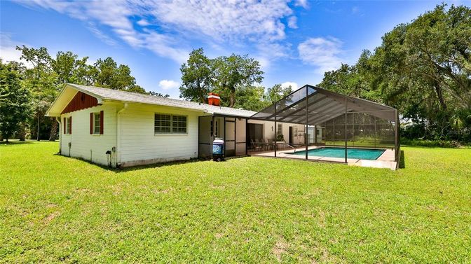 Backyard, Exterior, Pool