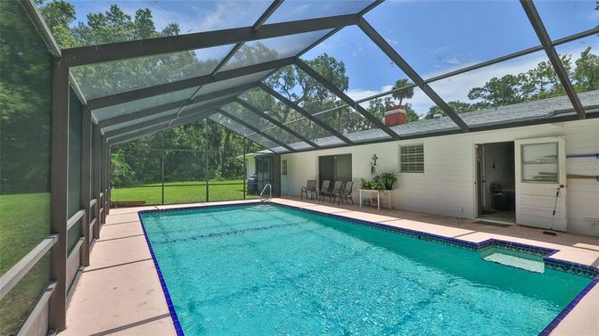 Glass Ceilings, Interior, Pool, Sun Room