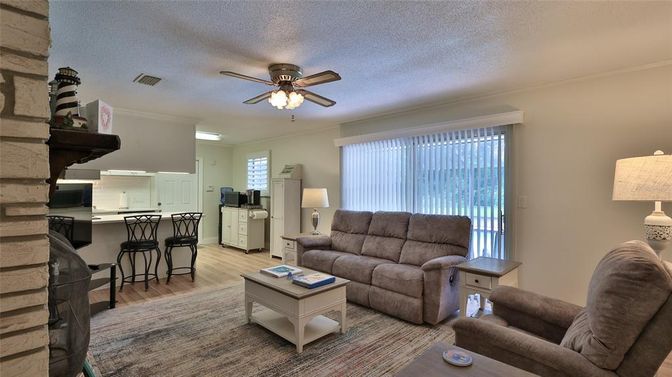 Interior, Kitchen, Living room, Wood Texture Flooring