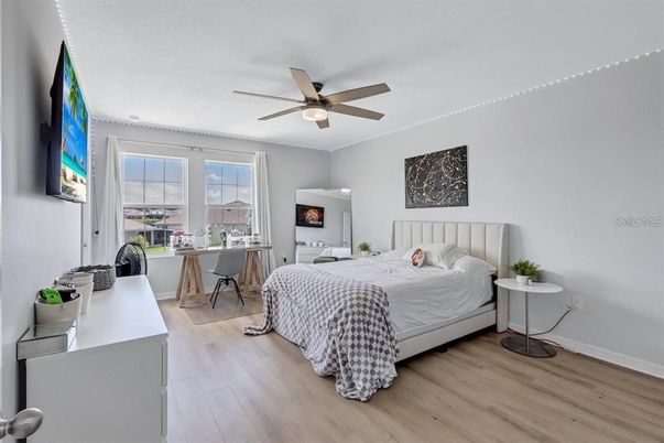 Bedroom, Home Office, Interior, Wood Texture Flooring