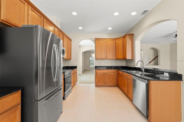 Interior, Kitchen, Recessed Lighting