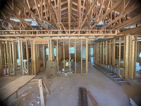 Interior, Wooden Beams