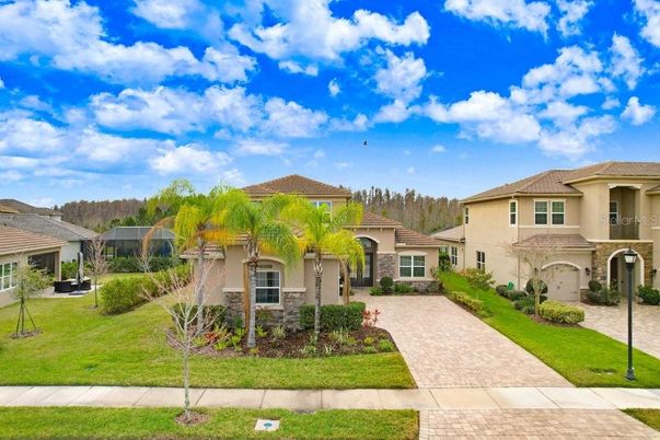 Backyard, Exterior, Facade, Mediterranean
