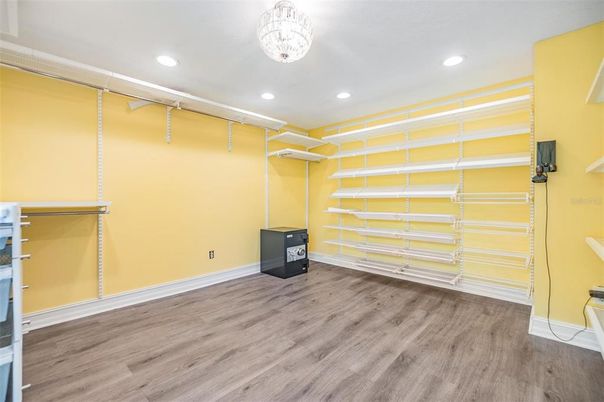 Interior, Recessed Lighting, Walk-in Closets, Wood Texture Flooring